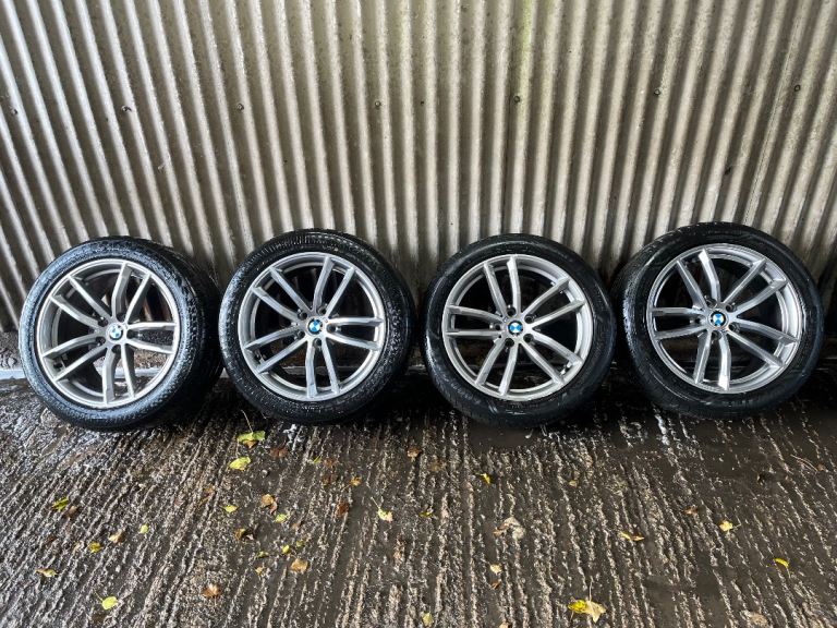 Genuine 18” BMW 5 Series M Sport G30 alloy wheels - 5x112