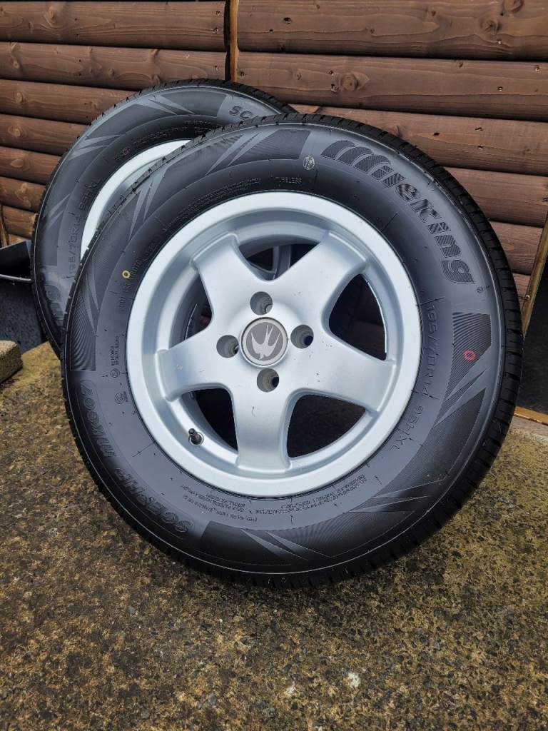 Caravan alloy wheels 