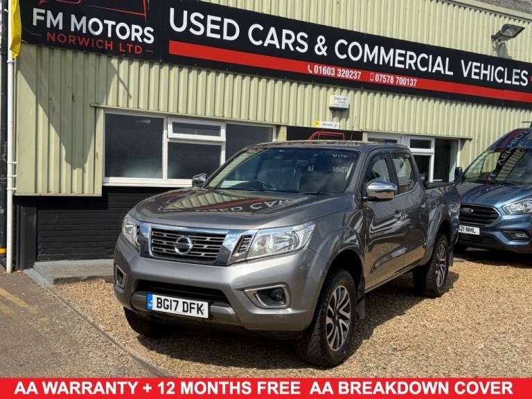 2017 17 NISSAN NAVARA 2.3 DCI ACENTA+ PICKUP DOUBLE CAB 4DR DIESEL MANUAL 4WD EU
