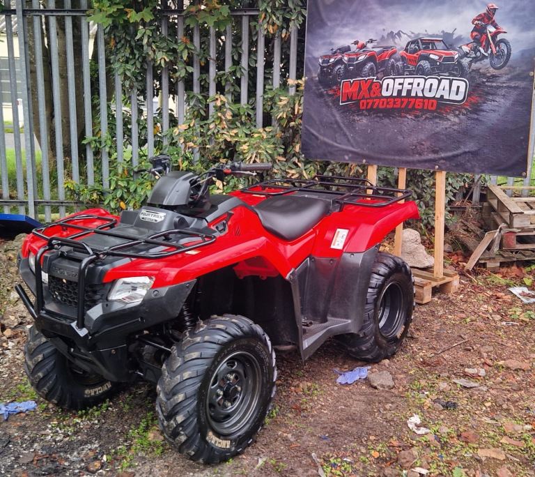 Honda trx 420 fourtrax quad bike 2018
