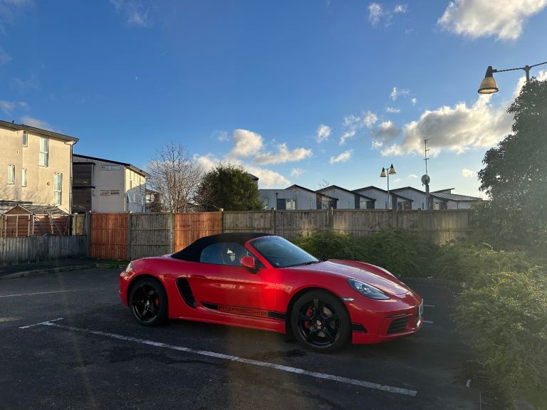 Porsche 718 Boxster 2016 Manuel CarPlay 