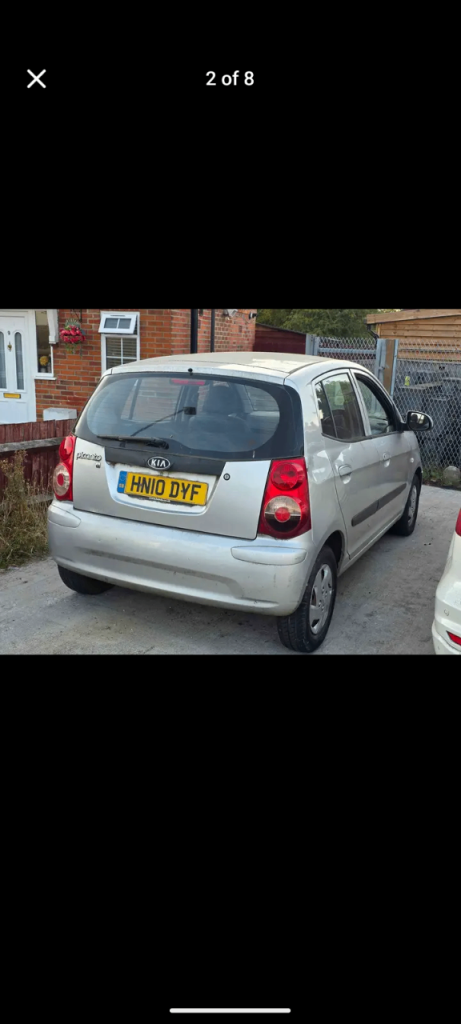 Kia Picanto 1.0cc 10 Plate Year 2020 Tax £30 Yearly Ulez Free Complaint 