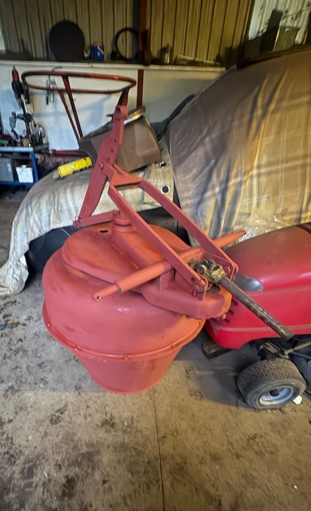 Tractor pto cement mixer