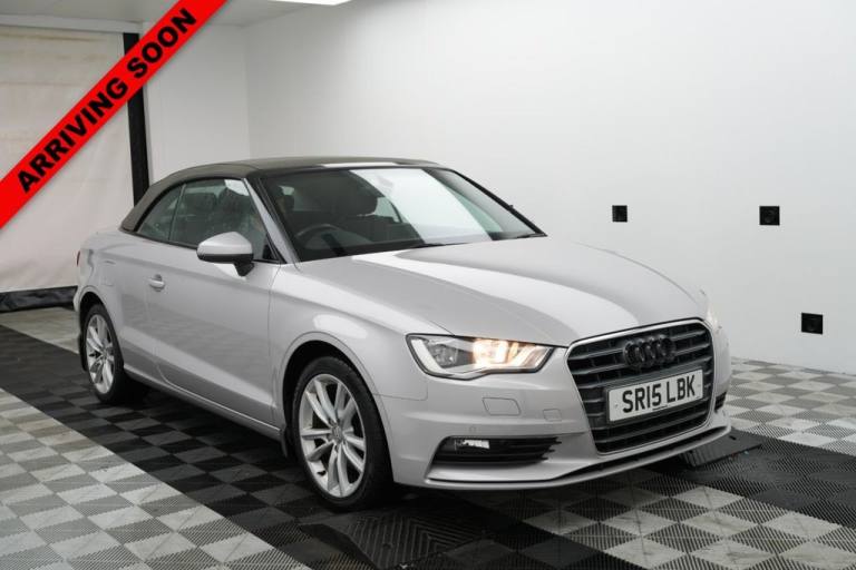 2015 Audi A3 1.4 TFSI 150 Sport 2dr CONVERTIBLE PETROL Manual