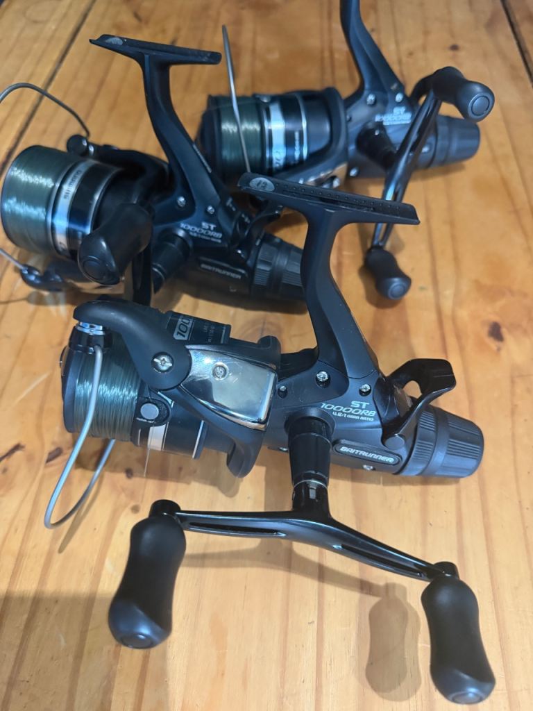 second hand shimano carp reels 2 x Ultegra XTE 10000 Baitrunner Fishing Second-Hand Fishing Reels for Sale