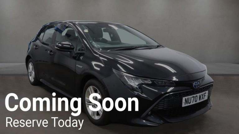 2021 Toyota Corolla 1.8 VVT-h Icon Tech CVT Euro 6 (s/s) 5dr HATCHBACK Petrol/Electric Hybrid Aut...
