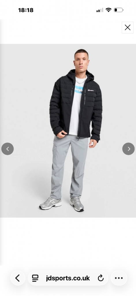 Berghaus Hybrid Men’s Jacket (Xs)