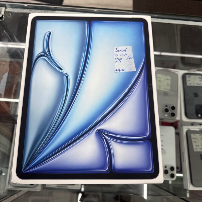 Sealed Apple iPad Air 13-inch (M3) Wi-Fi 128GB Blue