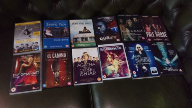 Collection of 12 assorted DVDS - diverse Genre