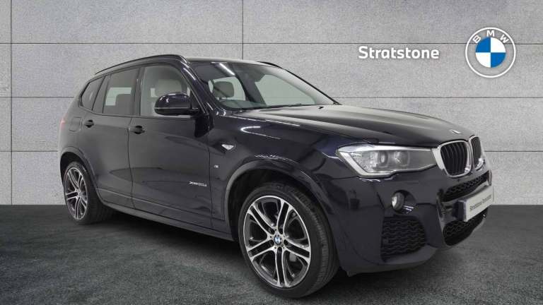 2017 BMW X3 xDrive20d M Sport 5dr Step Auto SUV Diesel Automatic