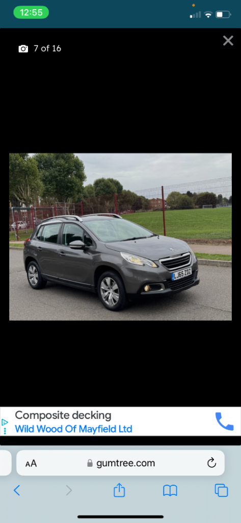 Peugeot, 2008, Hatchback, 2015, Manual, 1199 (cc), 5 doors