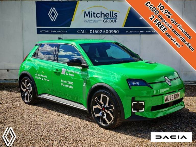 2025 Renault 5 90kW Techno Urban Range 40 kWh 5dr Auto Hatchback Electric Automatic