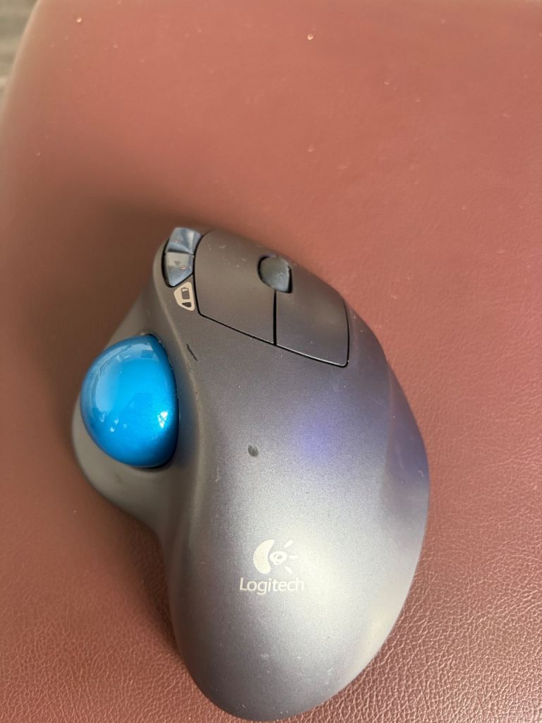 Logitech M570 Wireless Trackball Mouse + USB Receiver