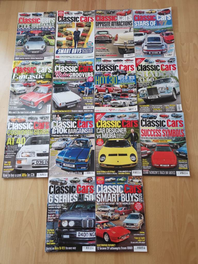 14x Classic Cars Magazines Bundle are in new condition ( 14 for £30 )