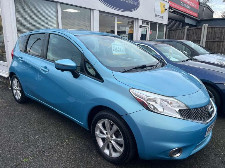 2014 Nissan Note 1.2 Note Tekna DiG-S 5dr MPV Petrol Manual