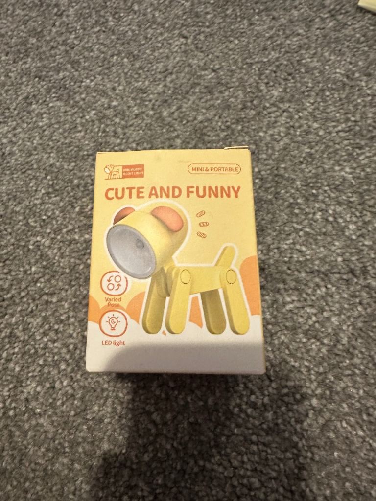 Mini portable dog night light 
