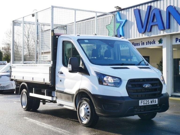 2025 FORD TRANSIT 470 RWD 2.0 EBL 130 BHP L2 MEDIUM TWIN WHEEL CAGED TIPPER