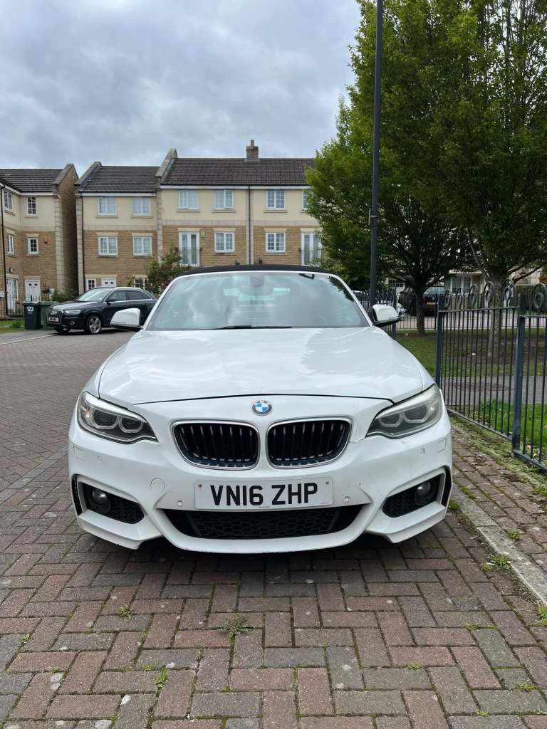 2016 BMW 2 Series 220d M Sport 2dr Step Auto CONVERTIBLE Diesel Automatic