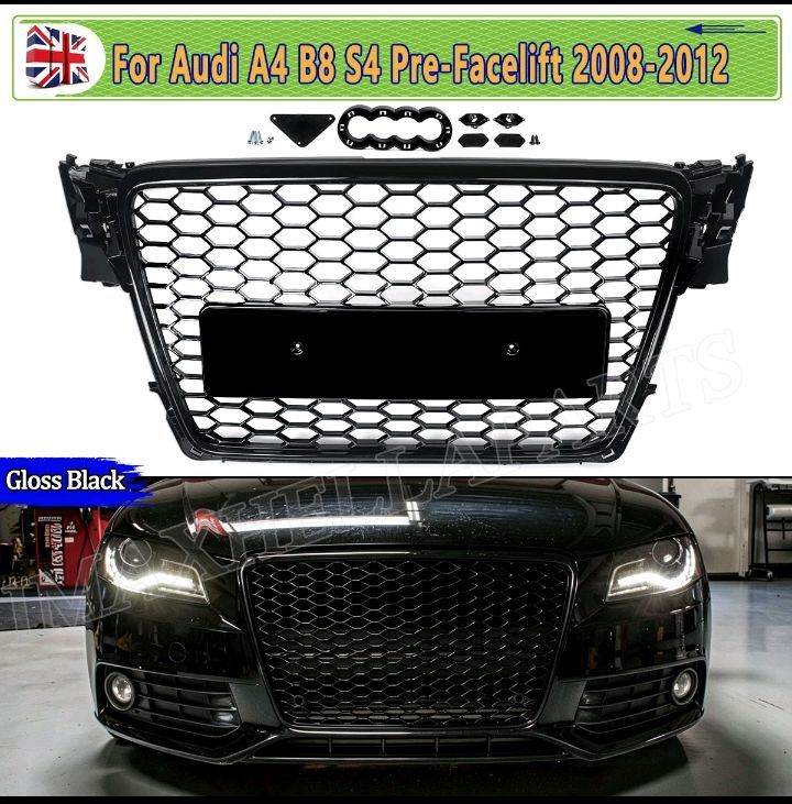 🇩🇪Audi A4 b8 Rs4 Honeycomb Grill 