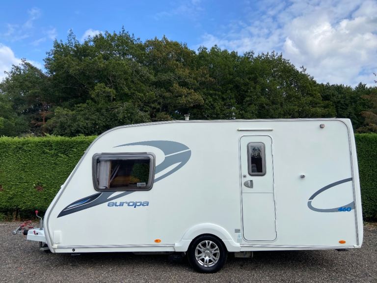 Sterling Europa 420. 2 Berth Caravan 