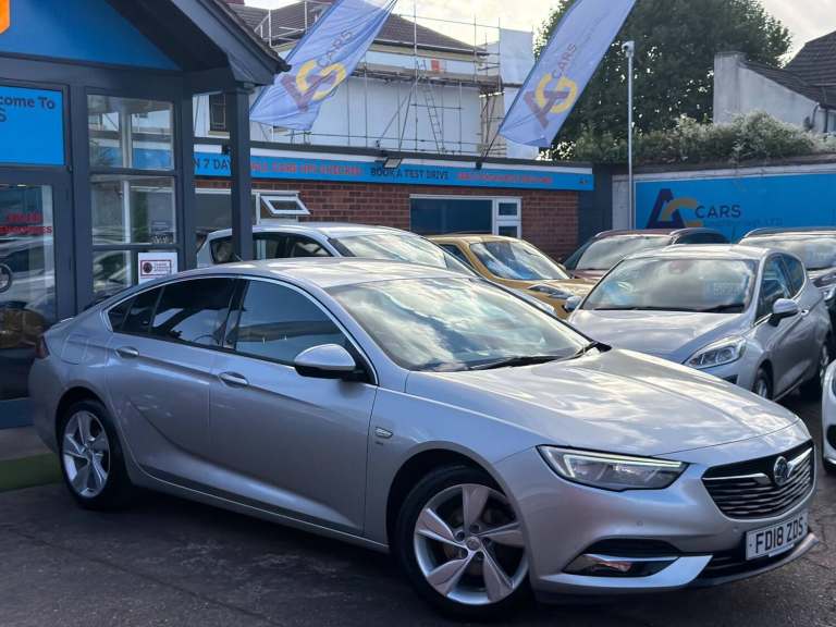 2018 Vauxhall Insignia 1.5i Turbo SRi Nav Grand Sport 5dr Petrol Manual Euro 6 (s/s) (165 ps) HAT...