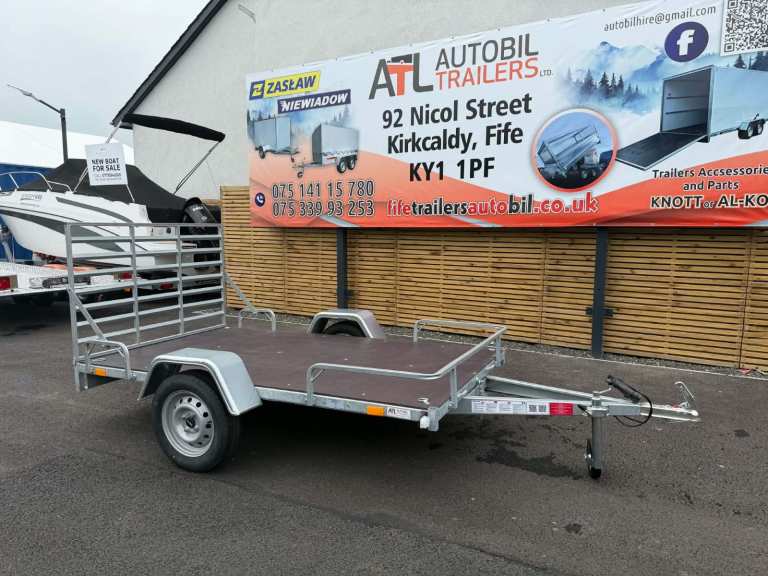 BRAND NEW 6,7ft x 4,2ft (B202) GOLF BUGGY/QUAD TRANSPORTER NIEWIADOW TRAILER 750KG