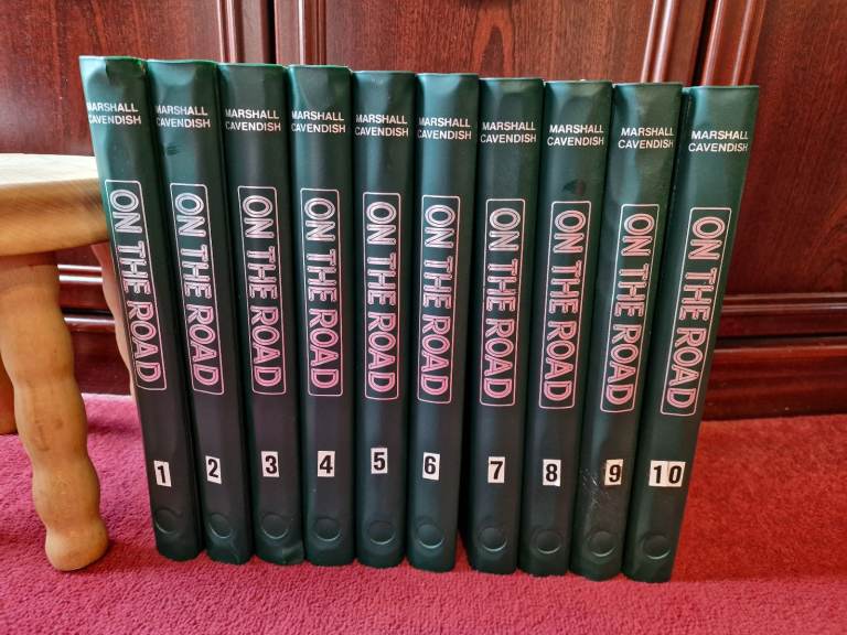 Marshall Cavendish On The Road 140 Issues Complete Volumes 1-10 in Binders.