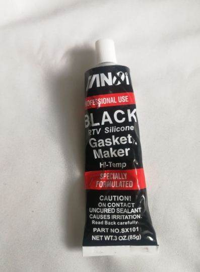RTV Silicone gasket maker black hi-temp sealant 85g/ 3oz