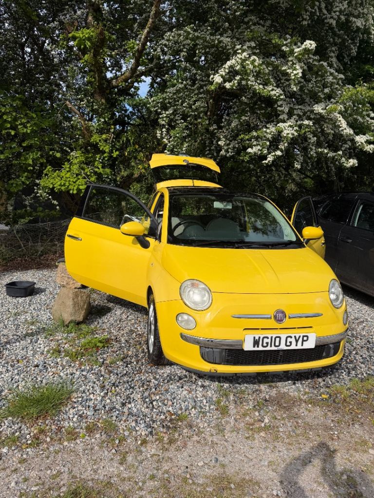 Fiat, 500, Hatchback, 2010, Manual, 1242 (cc), 3 doors NON RUNNER