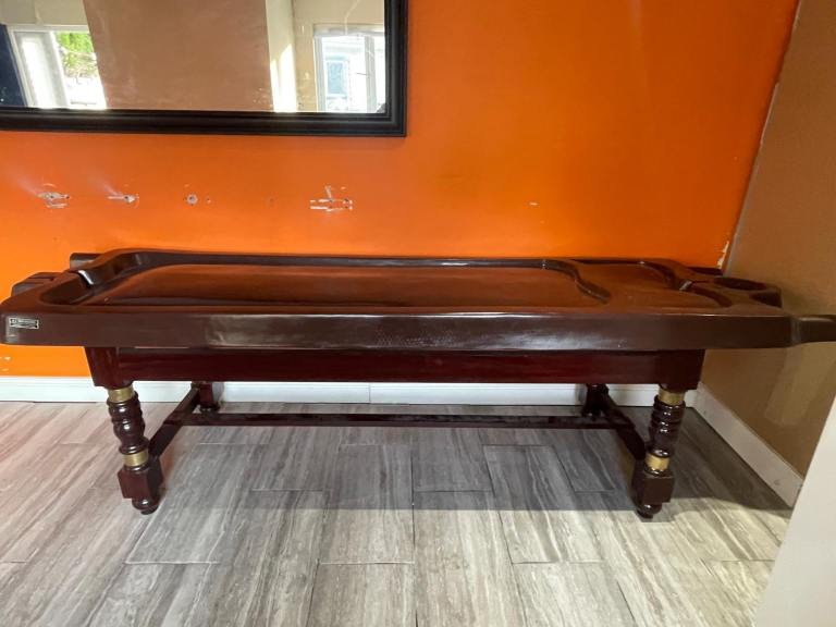Wooden Massage Table / Therapy Bed – Good Condition