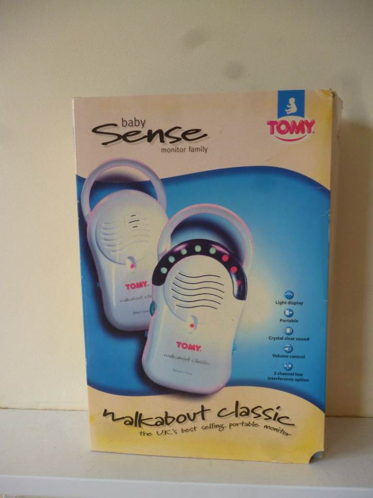 Tomy Baby Sense Walkabout Classic Baby Monitor