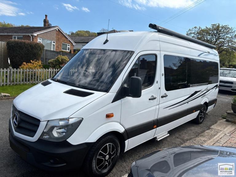 Mercedes Sprinter Campervan Manual 2 Berth 2 Seatbelt For Sale