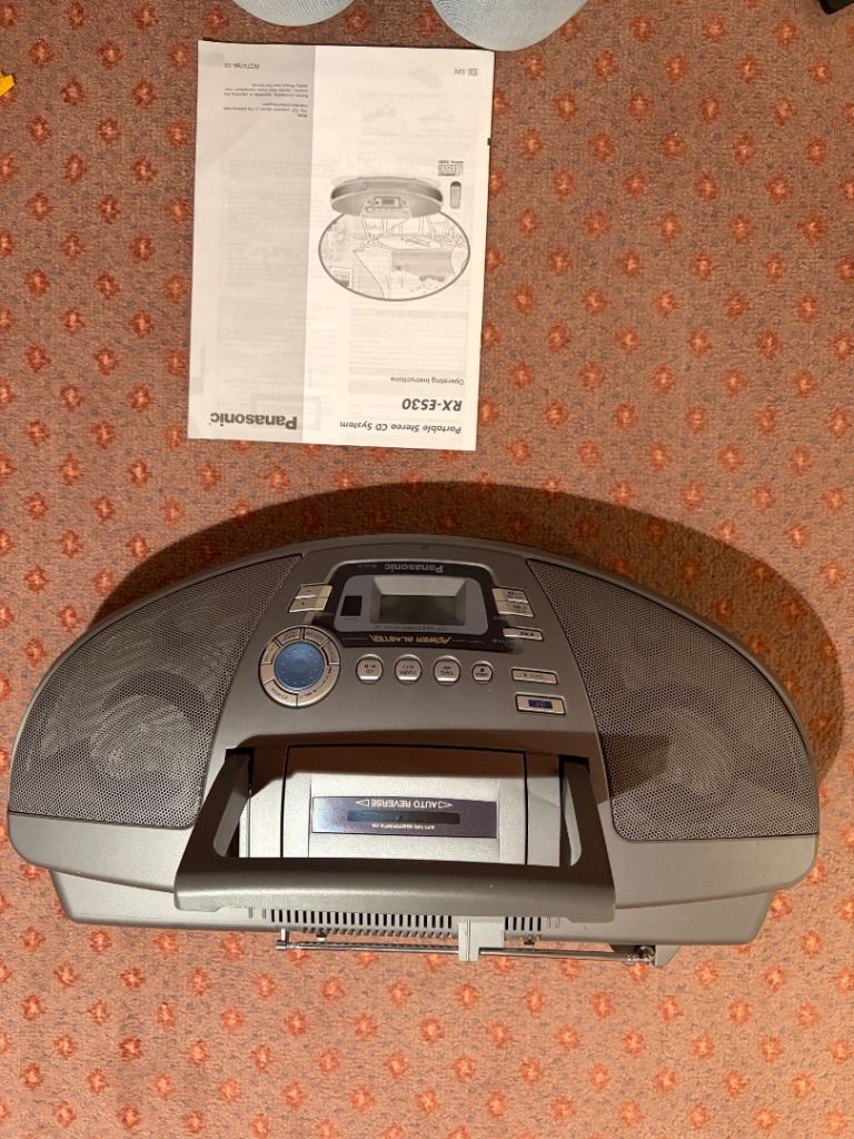 Panasonic Stereo Radio Player 