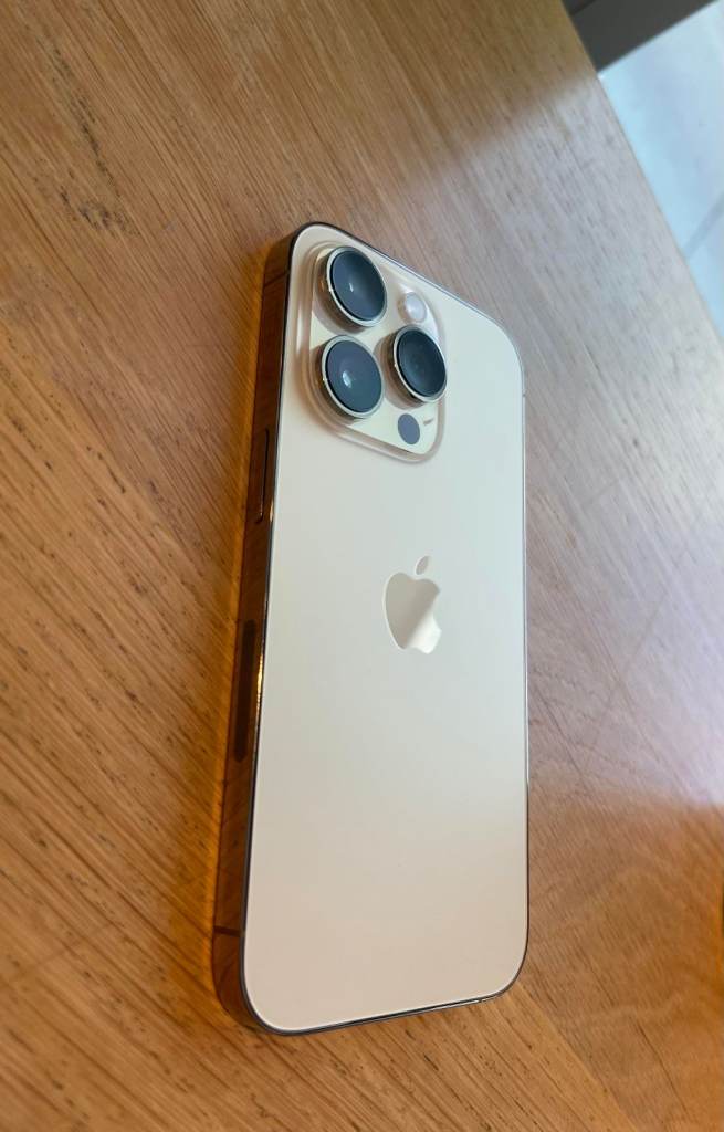 Apple iPhone 14 Pro, 128GB, Gold, Used Condition, Fixed price, No offers! Genuine sale.