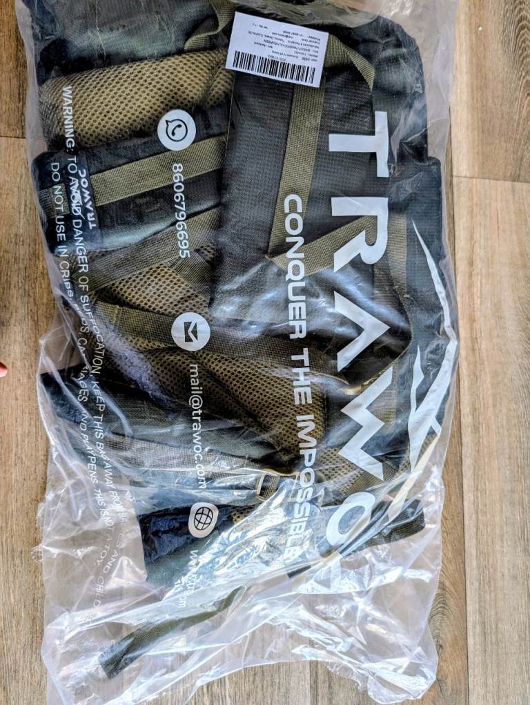 Trawoc Alpine-55 litre Hiking Backpack - New, olive Green