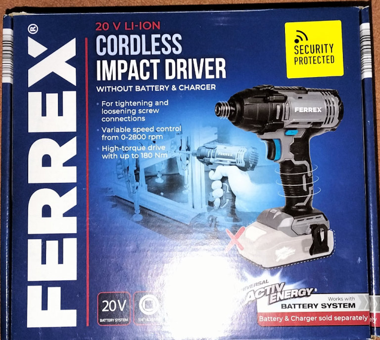  Impact Drive Cordless 180NM 