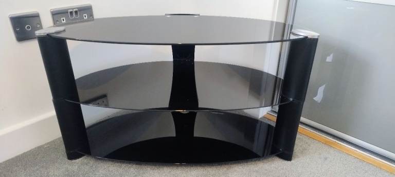 Black TV Stand 