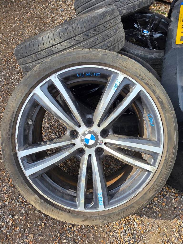 BMW 3 4 SERIES M SPORT 19" ALLOY WHEEL RIM Tyre Sensor REAR Breaking Parts