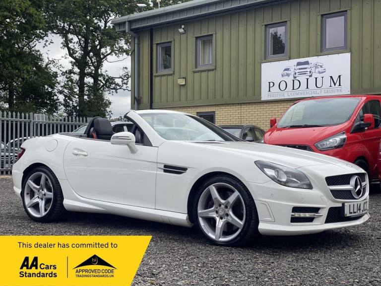 2014 Mercedes-Benz SLK 1.8 SLK200 AMG Sport G-Tronic+ Euro 5 (s/s) 2dr Convertible Petrol Automatic