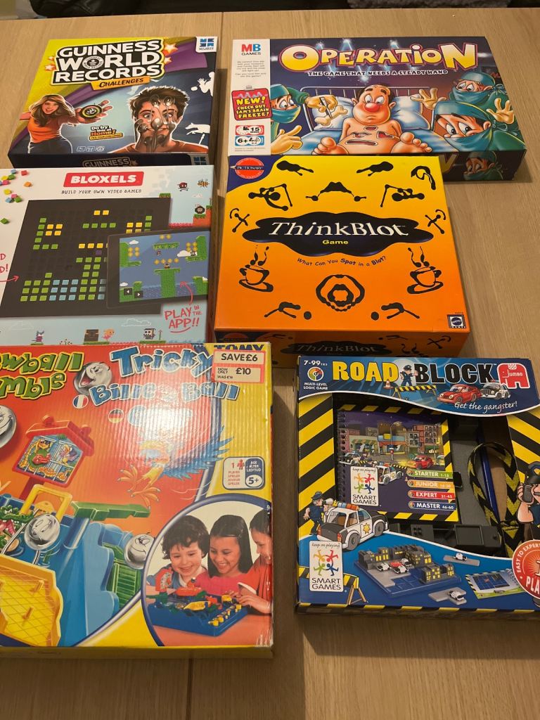 Board games/games £3 each