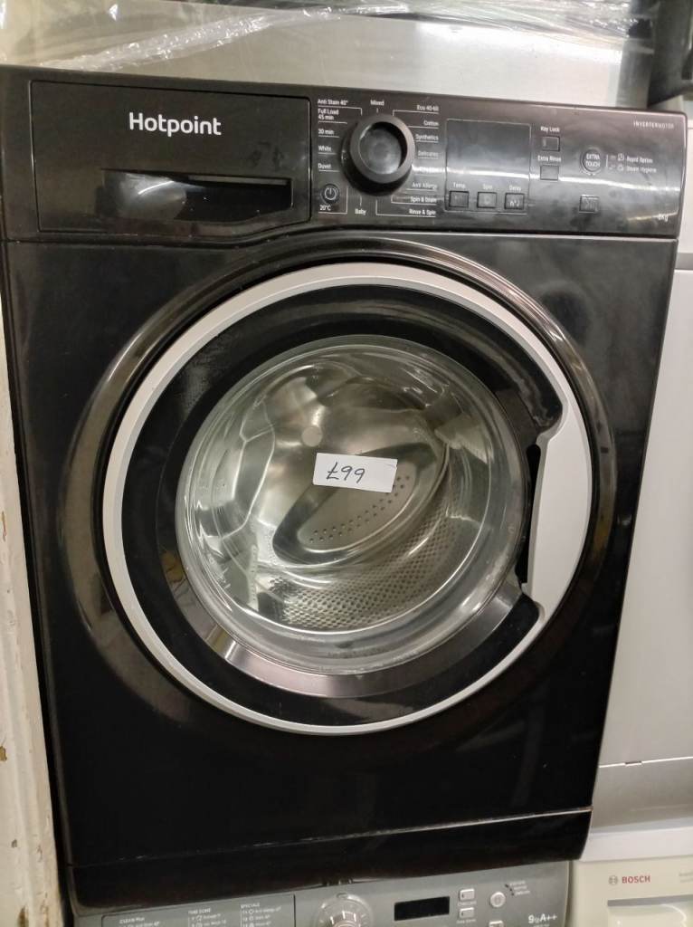 Hotpoint 8kg washing machine 1400 spin big size drum £99