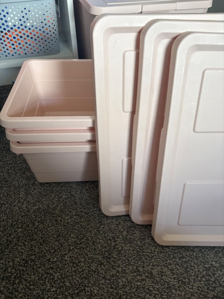 X3 IKEA Storage Boxes