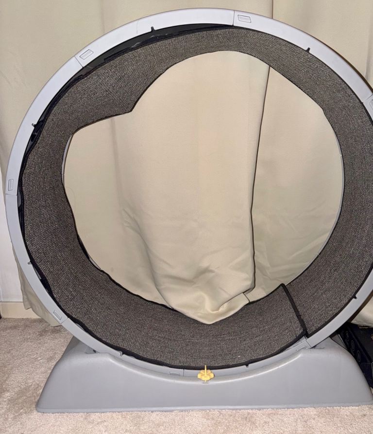 Large cat exercise wheel 