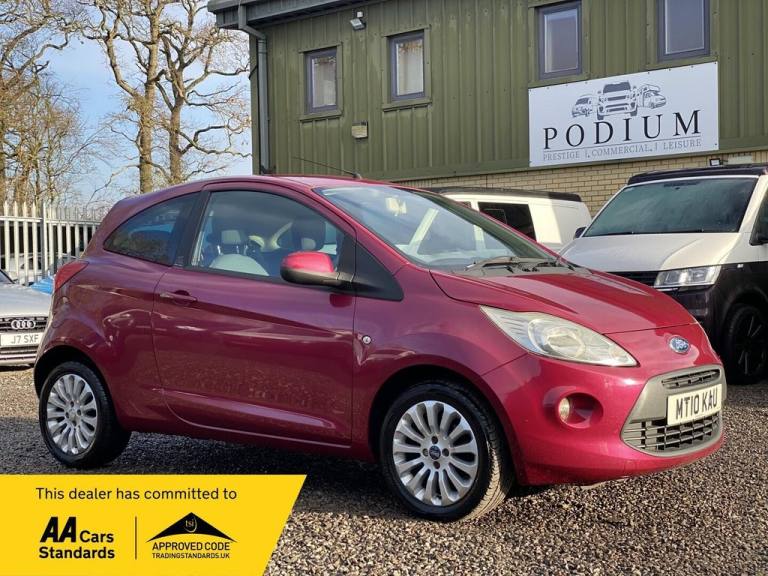 2010 Ford Ka 1.2 Zetec Euro 4 3dr Hatchback Petrol Manual