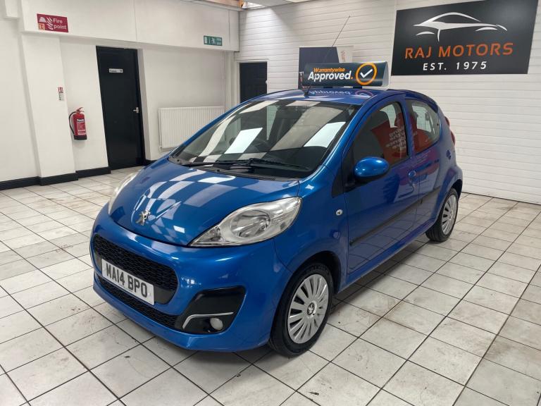 2014 Peugeot 107 1.0 Active 5dr HATCHBACK Petrol Manual