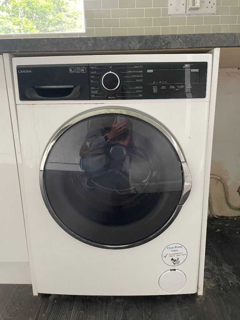 LAMONA Washing Machine 8kg 1400rpm – Good Condition