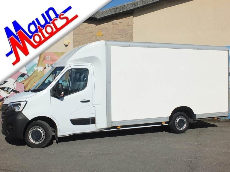 2023 Renault Master LL35 Blue dCi 145PS L3H1 Low-Floor Step-In LUTON Box Van 