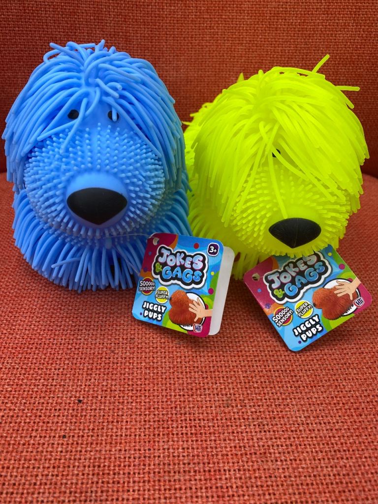 Jokes & Gags Jiggly Pups Super Fluffy