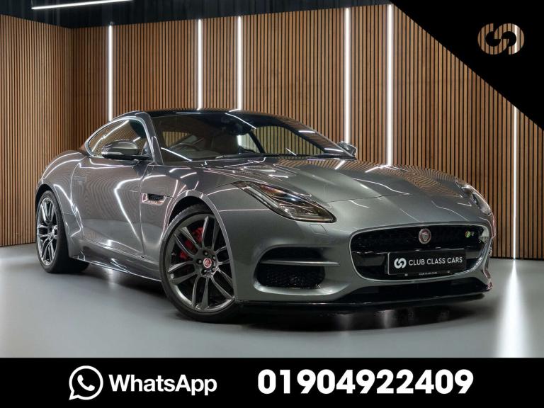 2018 Jaguar F-Type 5.0 V8 GPF R Coupe 2dr Petrol Auto AWD Euro 6 (s/s) (550 ps) WITH SUNROOF+M Co...