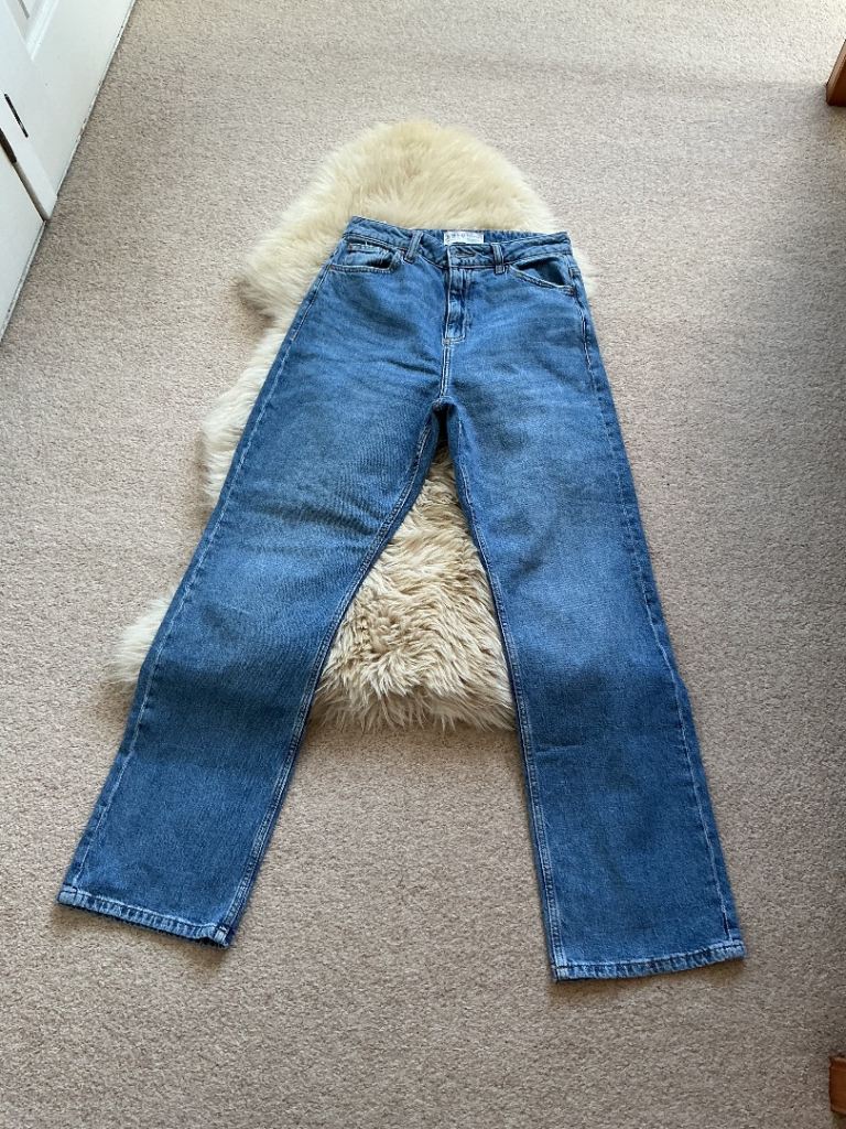 Denim Co Blue Straight Leg Jeans – Size 10, As Good As New